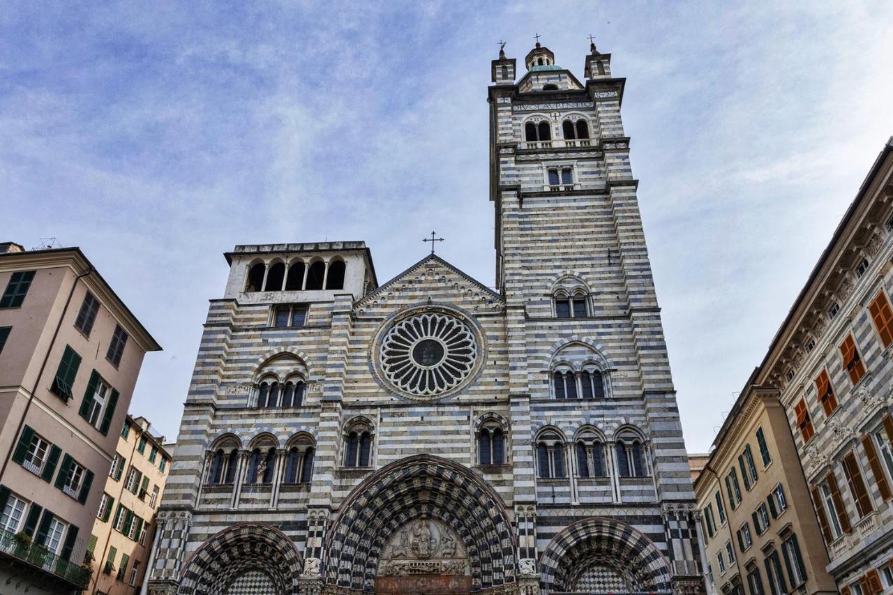 جنوة Appartamento Alla Cattedrale Di San Lorenzo By Wonderful Italy المظهر الخارجي الصورة